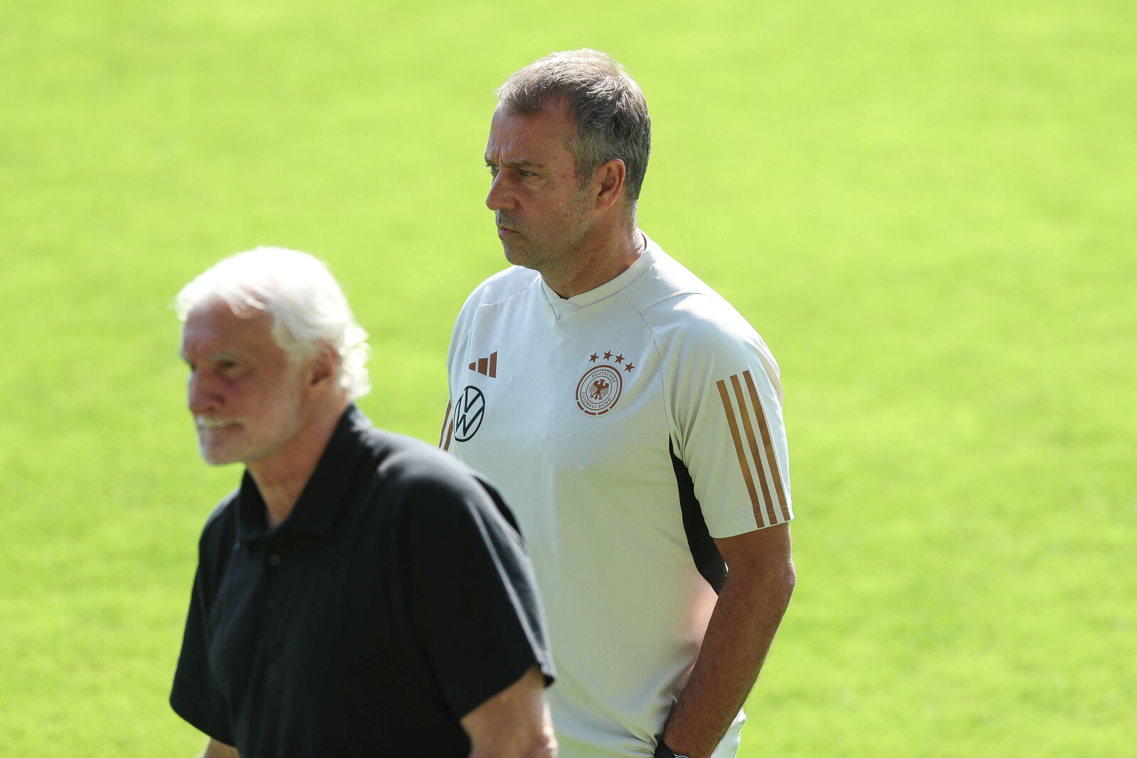 Fußball Nationalmannschaft Rudi Völler übernimmt das DFB Team und