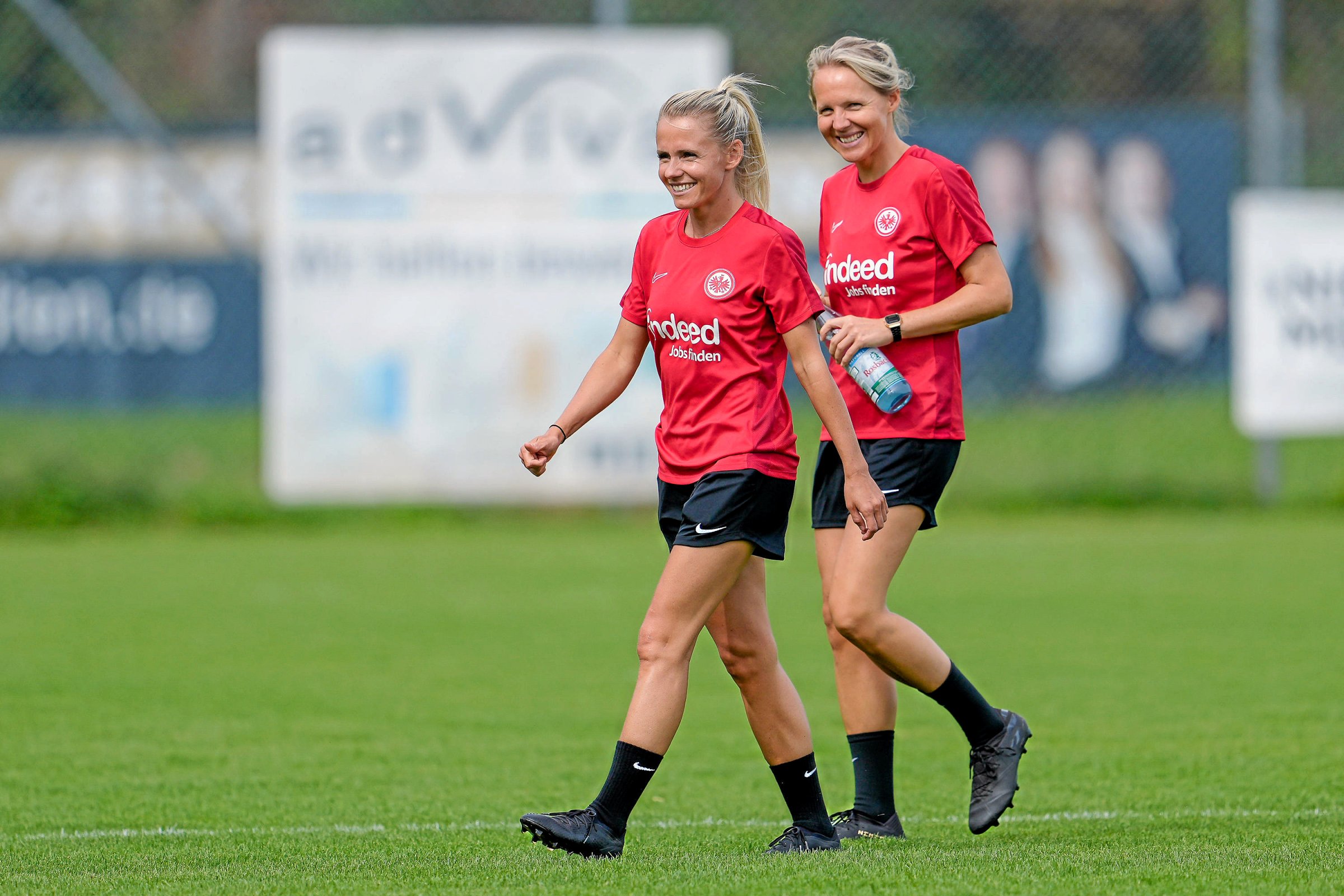 Julia Simic (l.) und Friederike Kromp gelten als große Trainerinnentalente.