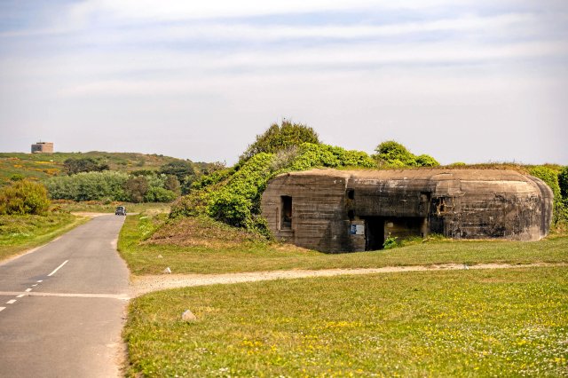 Die deutschen Besatzer ließen auf Alderney durch Zwangsarbeiter und KZ-Häftlinge Bunkeranlagen errichten.