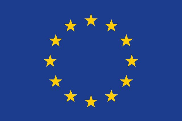 In Duisburg hat das EU-Logo wohl manchen an eine Lostrommel erinnert.