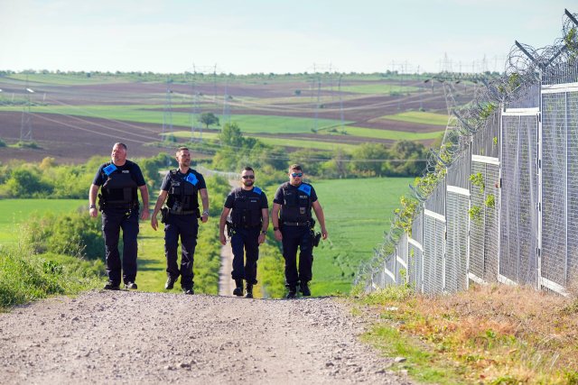 Auch an den östlichen Landgrenzen beobachtet Frontex einen signi...