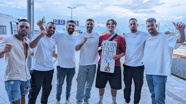 Mizwa: Jonny und die Fans aus Tel Aviv