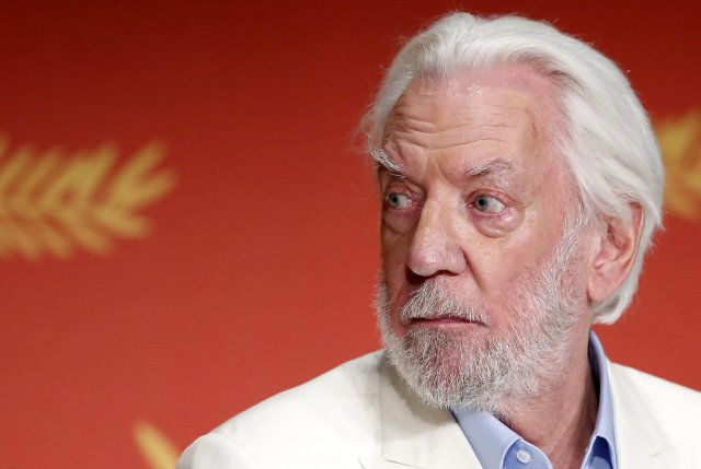 Donald Sutherland is dead: someone with an aura