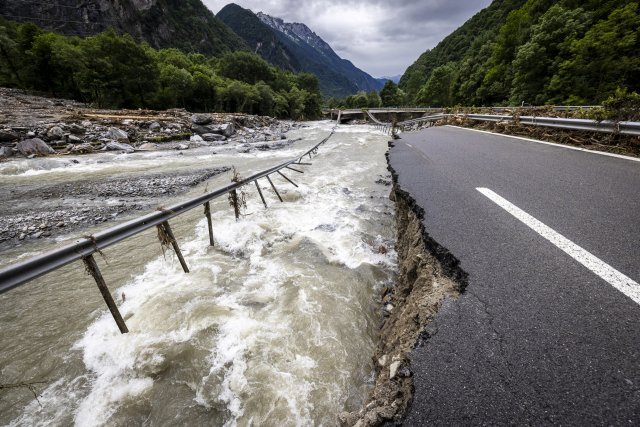 Verheerende Unwetter: Diese Woche in Süddeutschland und in der Schweiz.