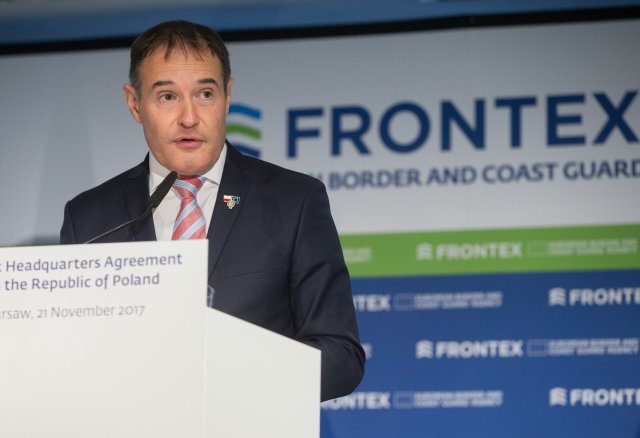 Fabrice Leggeri, 2017 als Direktor der Europäischen Agentur für die Grenz- und Küstenwache Frontex