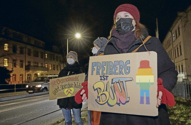 Im Jahr 2021 hat sich »Freiberg für alle« gegen Querdenker-Demonstrationen engagiert. Jetzt strebt das Bündnis in die Kommunalpolitik