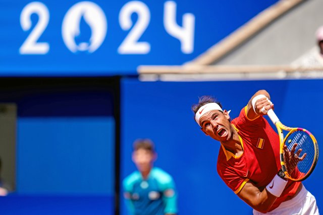 Müht sich durchs Olympiaturnier: Rafael Nadal (Spanien)