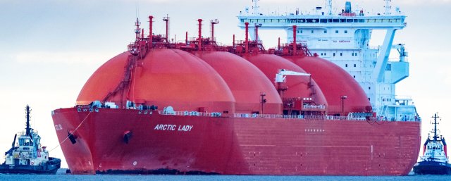 LNG-Tanker wie die »Arctic Lady« sind besonders teuer.