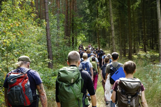 Bereits 2021 gab es eine antifaschistische Gedenkwanderung in Erinnerung an das Treffen im Gamengrund