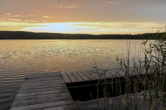 An Seen und Bootsstegen mangelt es nicht in Brandenburg. Das einstige FDGB-Ferienheim in Neupitz liegt an einem See und braucht einen neuen Steg.