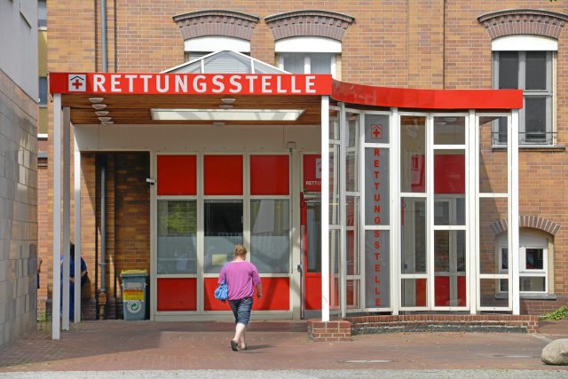 Auch die Rettungsstelle des Elisabeth-Krankenhauses in Tiergarten musste zeitweise abgemeldet werden.