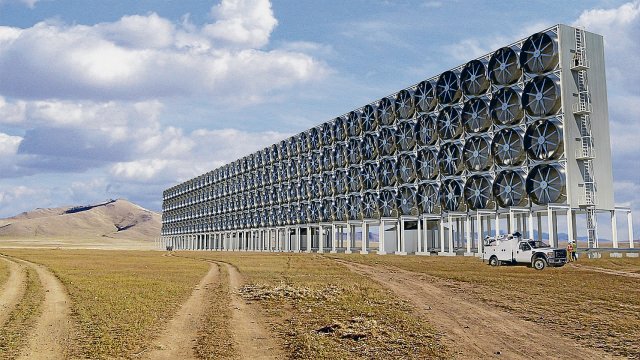 Direct Air Capture ist eine Methode, der Atmosphäre direkt aus der Luft CO2 zu entziehen – allerdings bislang nur in geringfügigen Mengen.