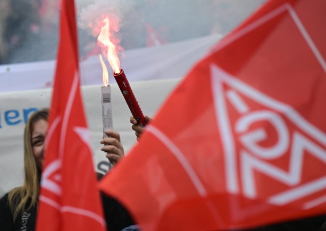 Gibt sich streikbereit: Die IG Metall könnte ab dem 29. Oktober zu Arbeitsniederlegungen aufrufen.