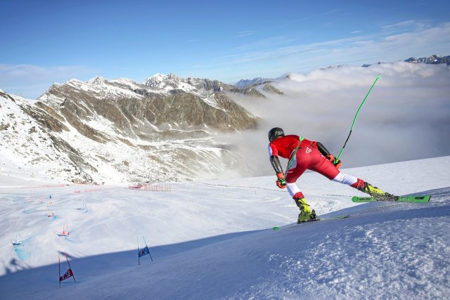 Es geht schon wieder los: In Sölden startet der alpine Weltcup diesmal bei bestem Wetter.