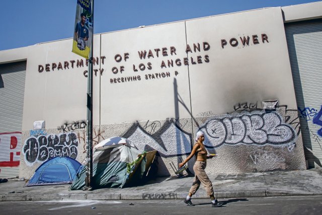 In Los Angeles sind etwa 50 000 Menschen obdachlos. Die städtische Armut gilt längst nicht mehr als soziales, sondern nur noch als Polizeiproblem.