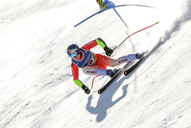 Unwiderstehlich zum WM-Titel: Marco Odermatt auf seiner Siegesfahrt im Super-G