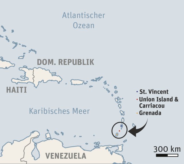 Karibikinsel &ndash; Union Island: Noch immer gezeichnet vom Hurrikan Beryl