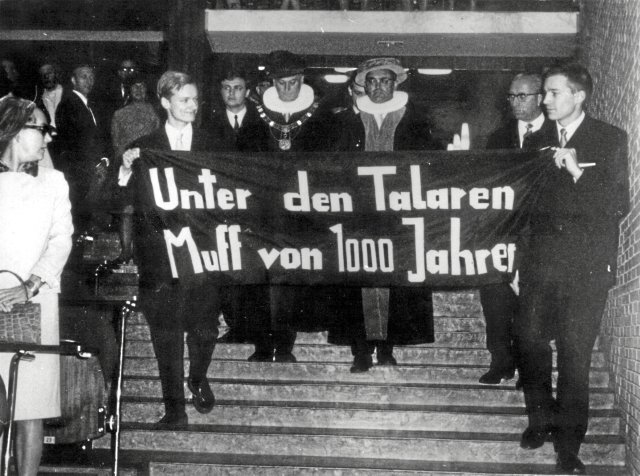 Im Audimax der Universität Hamburg, November 1967: »Die 1968er Bewegung war ein Aufbegehren gegen den reaktionären Muff.«